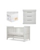 Atlas 3 Piece Cotbed Set with Dresser Changer and Essential Pocket Spring Mattress